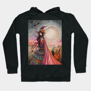 The Fanciful Witch Halloween Fantasy Art by Molly Harrison Hoodie